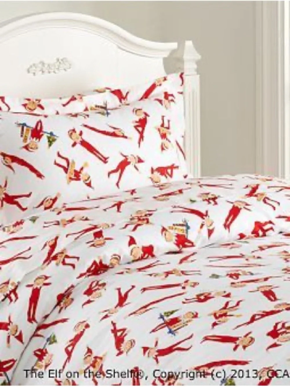 Pottery Barn Kids Elf On The Shelf Sheet Set (Full)